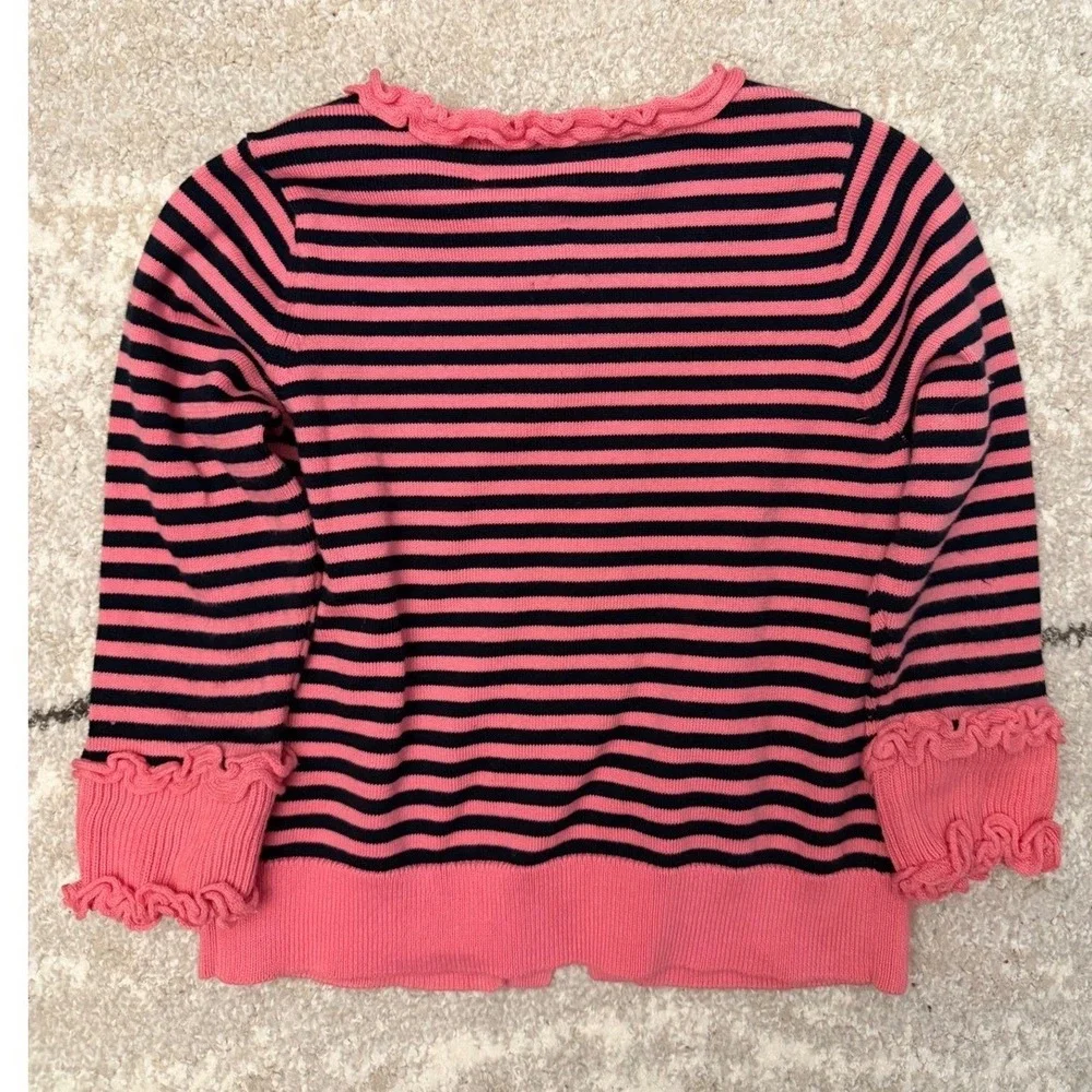 Vineyard Vines‎ Girls Striped Preppy Button Up Sweater cardigan